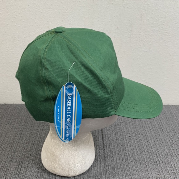 Max Grey Snapback Hat Mens OSFA Green Lightweight Baseball Cap NWT - Picture 8 of 15
